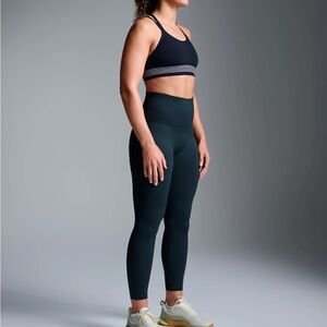 LNDR Leggings Womens M/L Teal High-Rise Compression Seamless Activewear